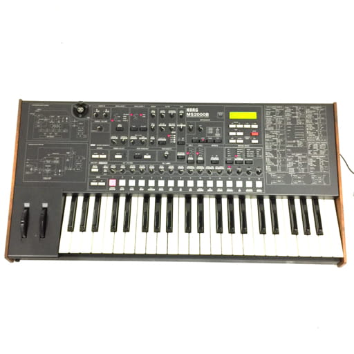 KORG MS2000B アナログ モデリング シンセサイザー キーボード 鍵盤楽器 付属品あり