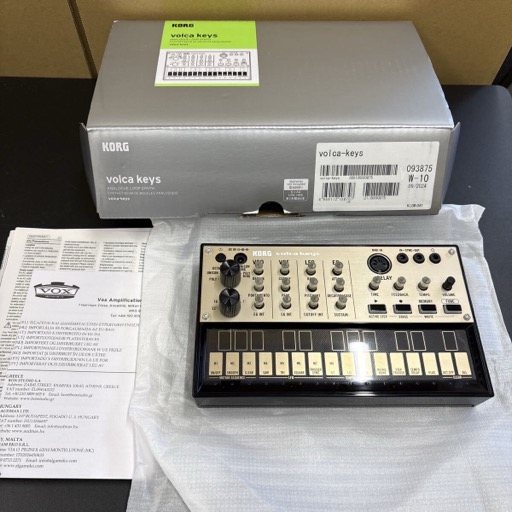 KORG volca keys アナログシンセサイザー 箱・説明書付き